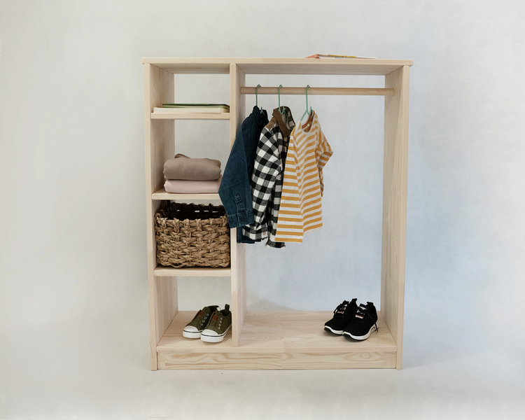 Montessori wardrobe