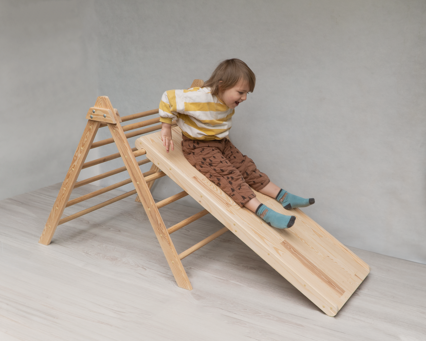 Klatretrekant og rutsjebane