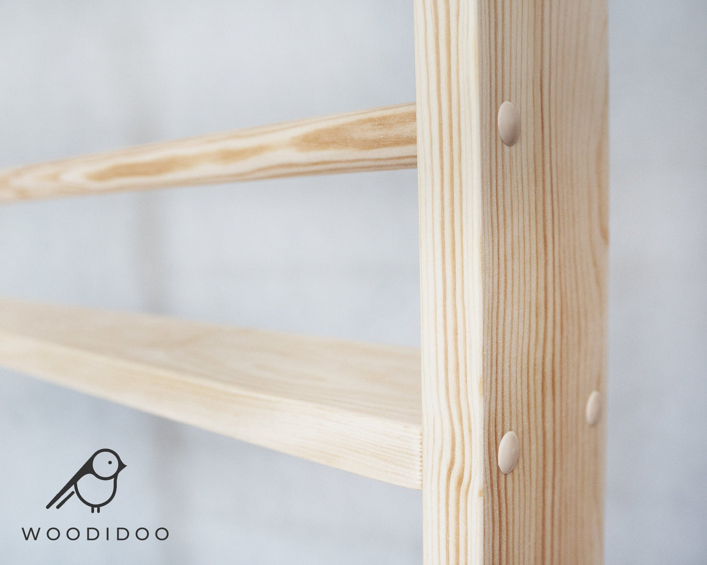 Wooden Children's Book Rack