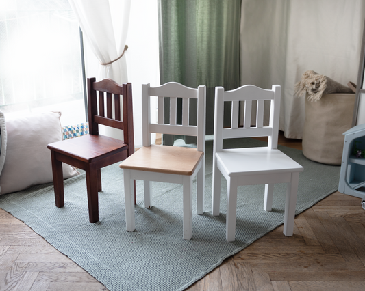 Chair for Children | WHITE & LACQUERED