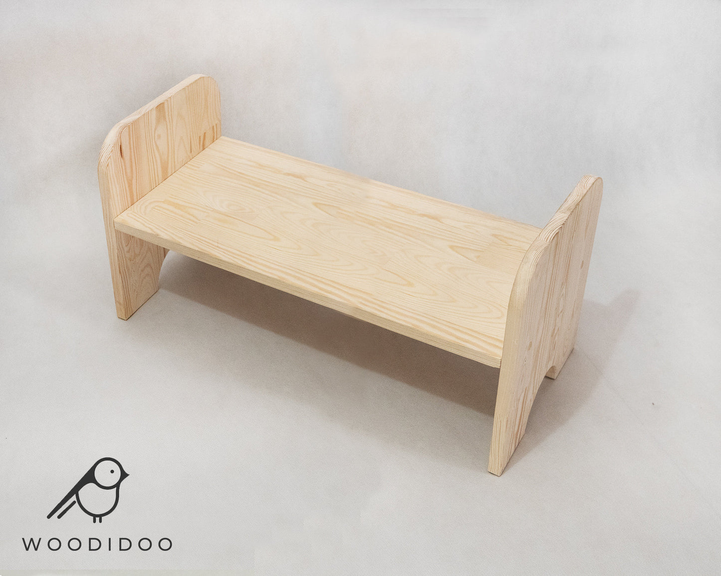 Wooden Bench for Toddlers