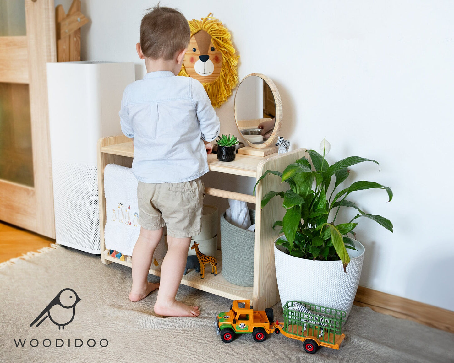 Montessori washbasin for Twins