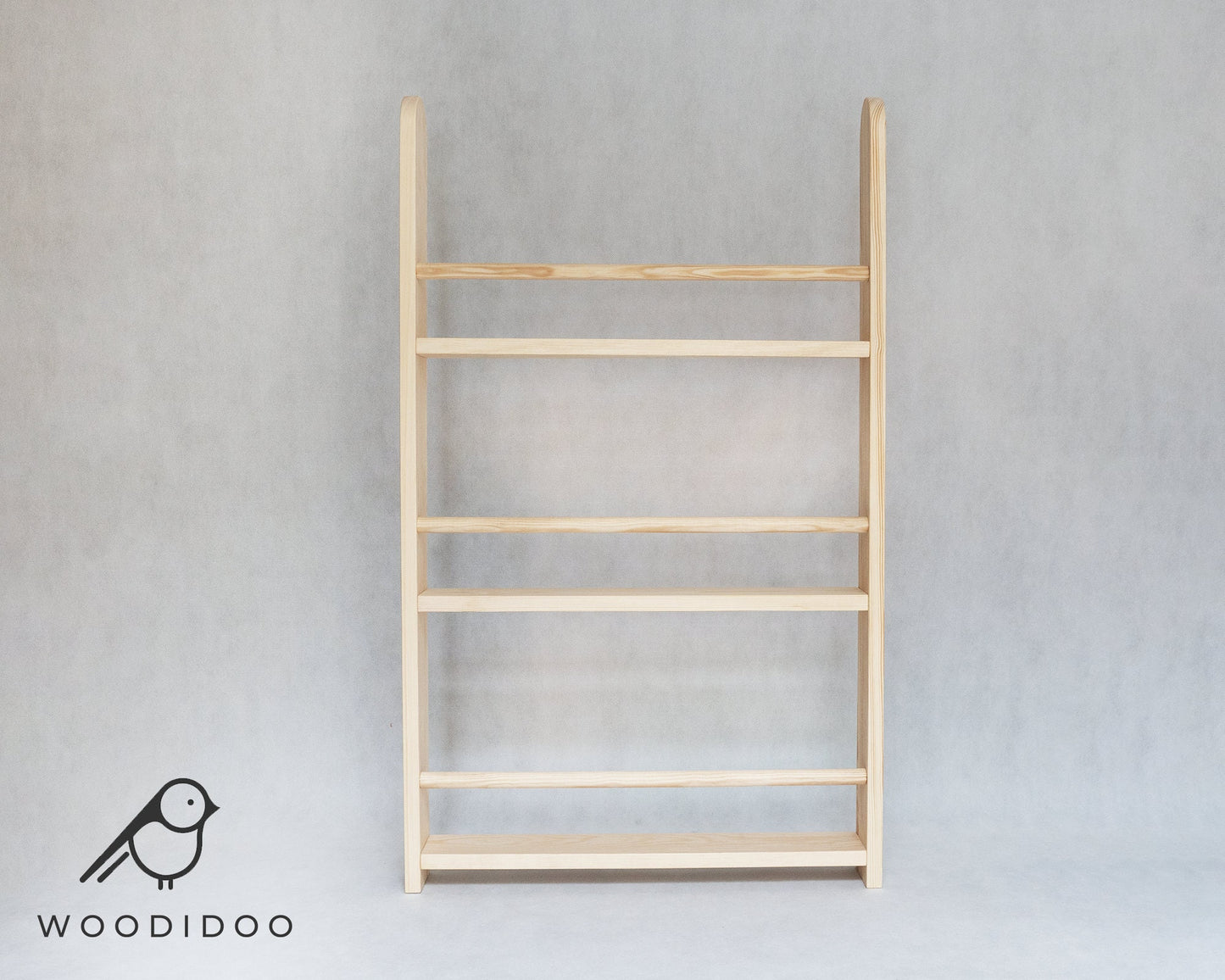 Wooden Children's Book Rack