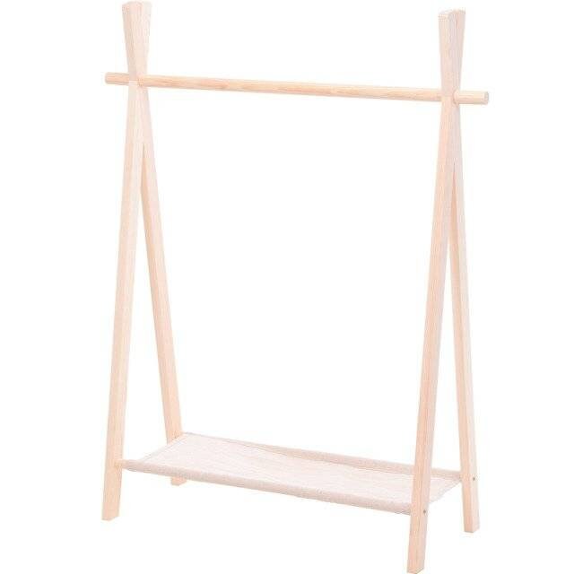 Holz-Kleiderständer für Kinder
