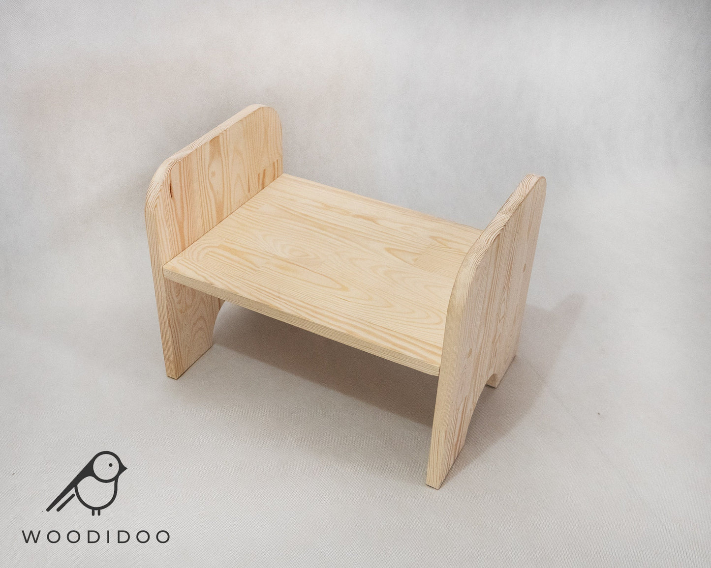 Wooden Bench for Toddlers