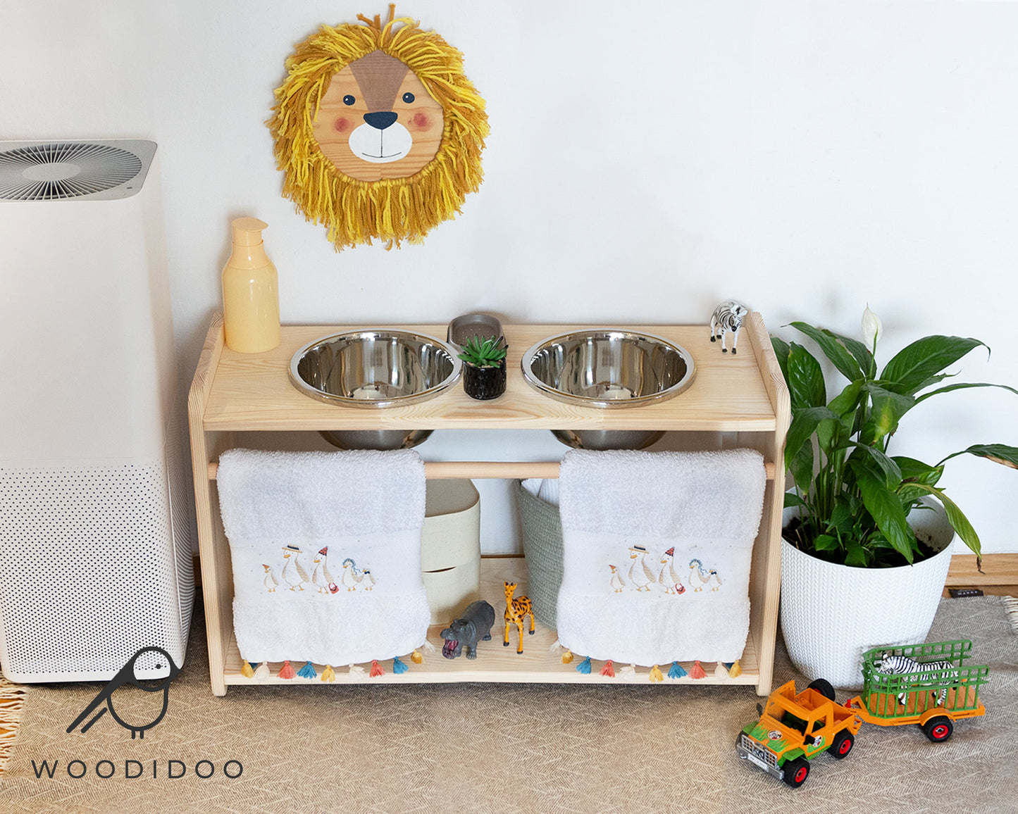 Montessori washbasin for Twins