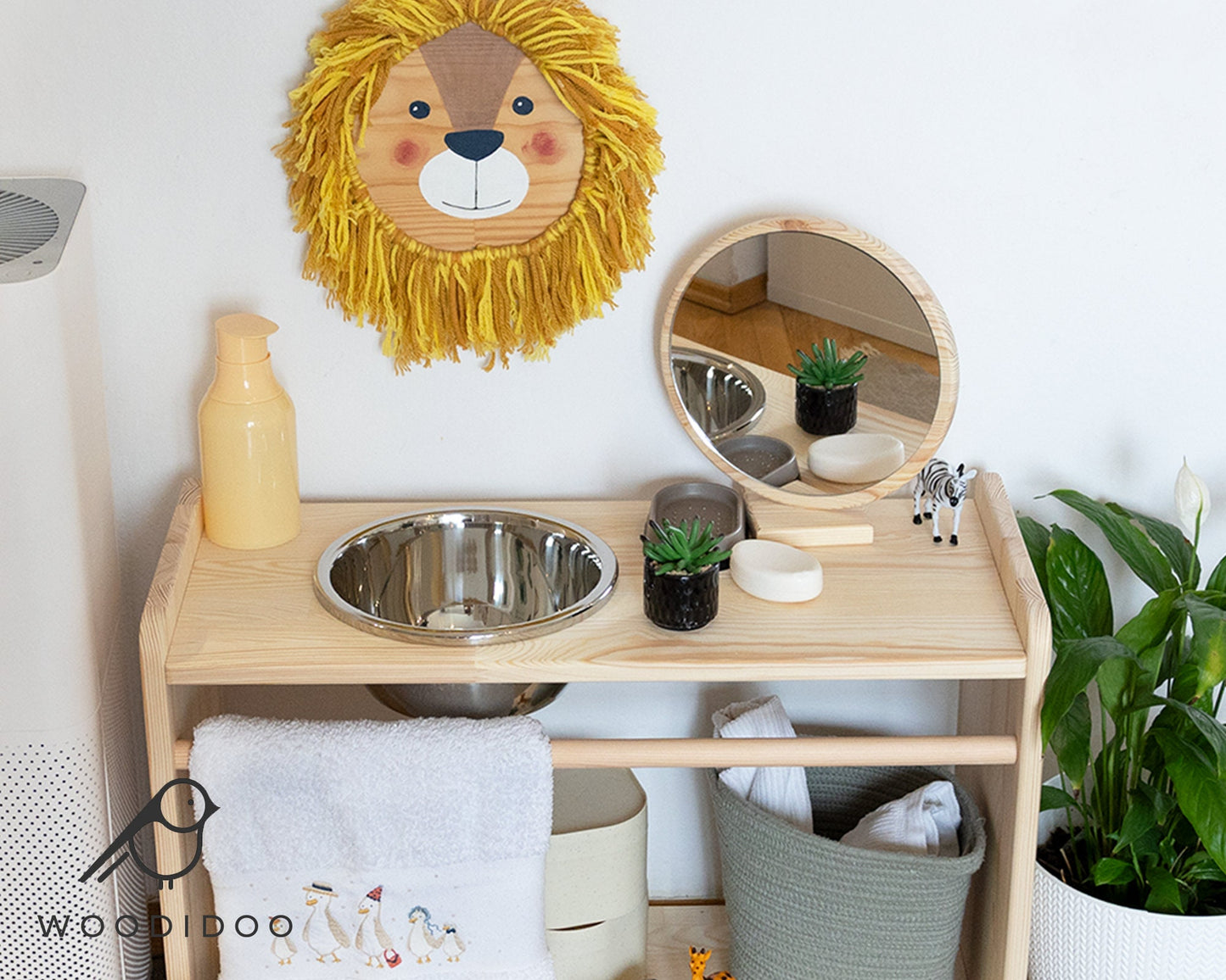 Montessori washbasin for Twins