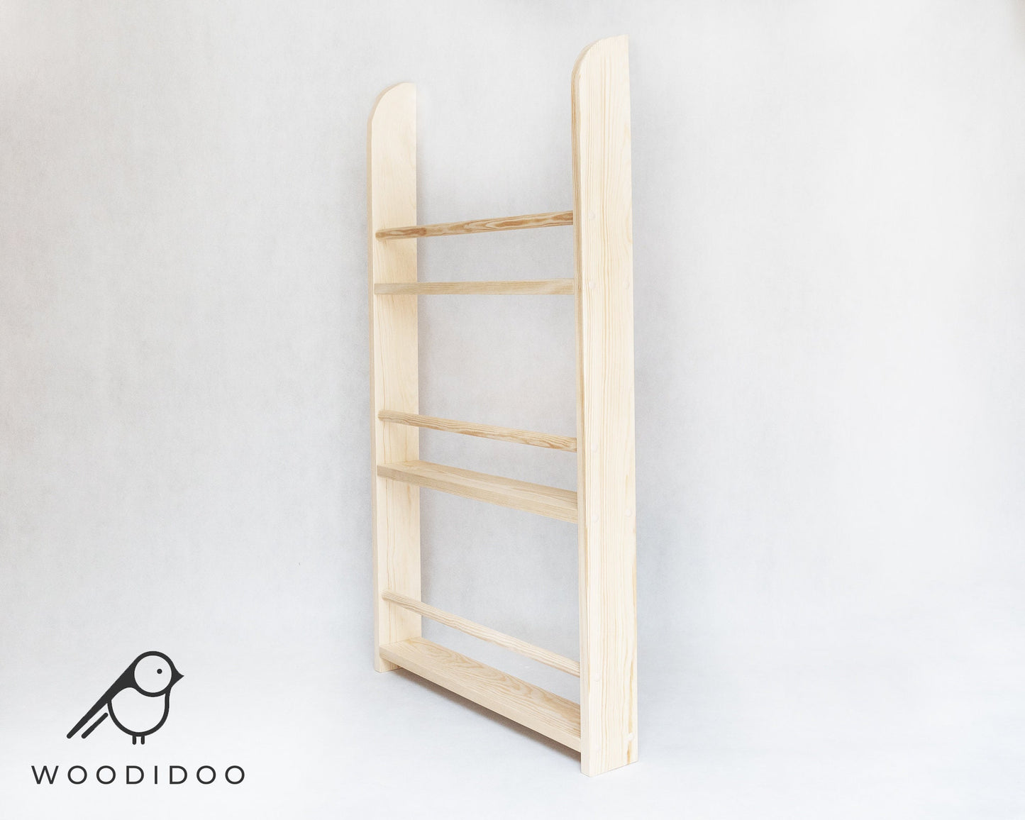 Wooden Children's Book Rack