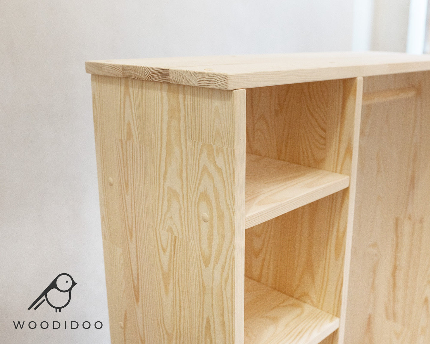 Wooden Wardrobe for Children