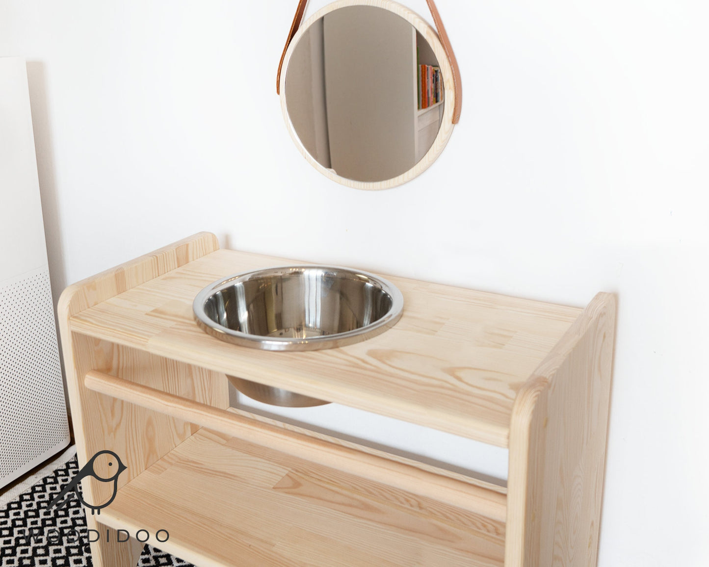 Montessori Wooden Bathroom Station