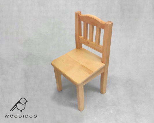 Childrens Wooden Table And Chair Set | NATURAL WOOD