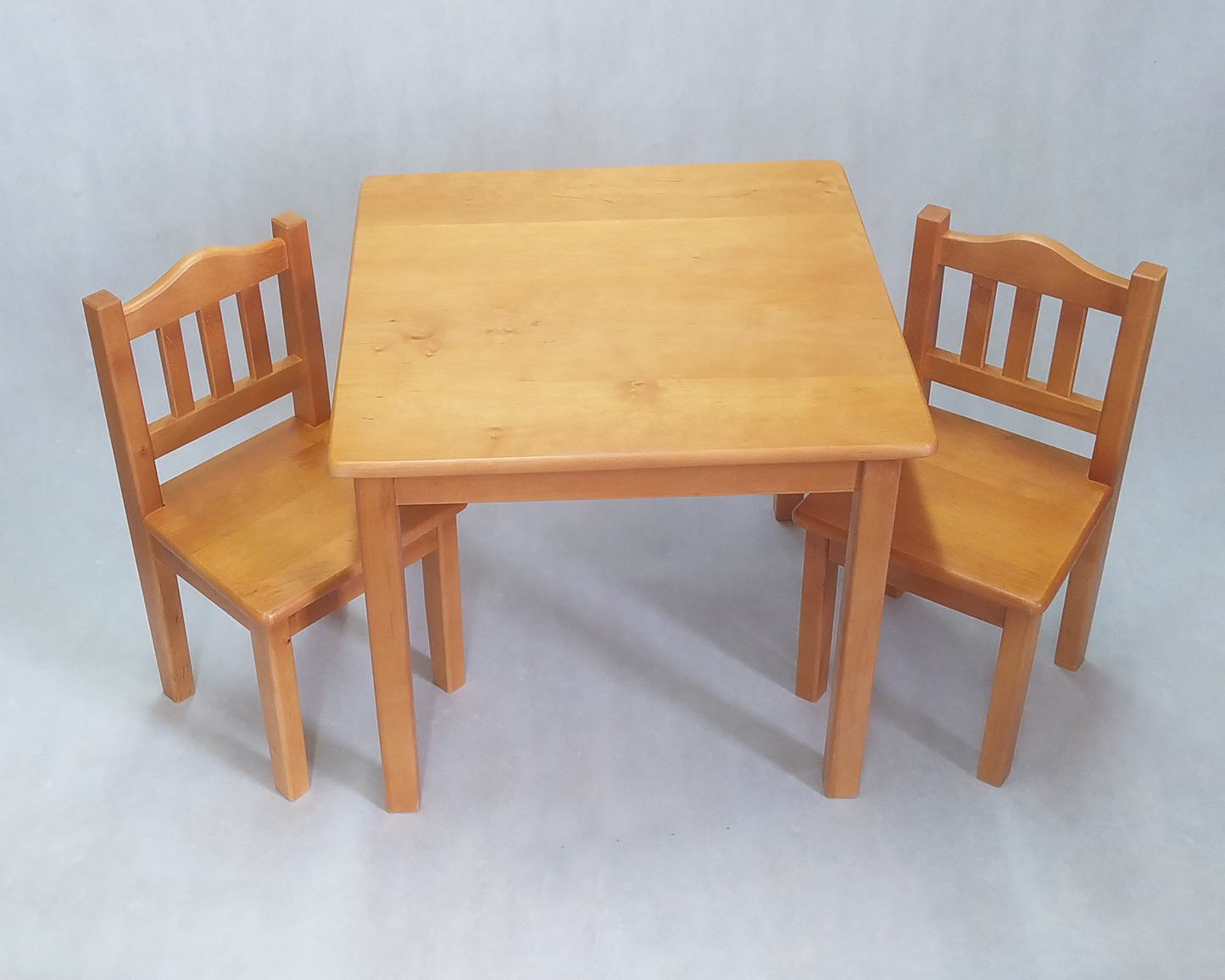Childrens Wooden Table And Chair Set | LACQUERED WOOD