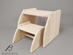 Nesting set of Wooden table and chair
