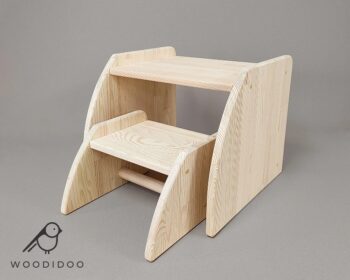 Nesting set of Wooden table and chair