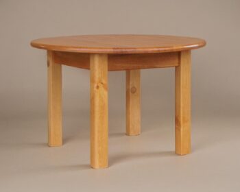 Wooden Circle Table 70cm - Image 2