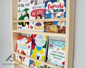 Wooden rack for books - Image 4