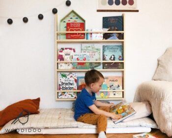 Wooden rack for books - Image 2