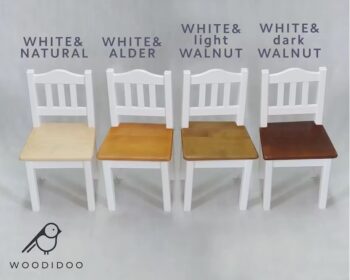 Wooden Circle Table 70cm - Image 4