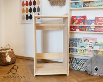 Wooden Wardrobe for Children - Image 3